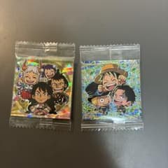 ワンピース シール ワノ国大団円 エース＆サボ＆ルフィのサムネイル