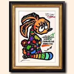 成功への通過点 」｜絵画 原画 抽象画 絵 動物画 ドローイング 画家