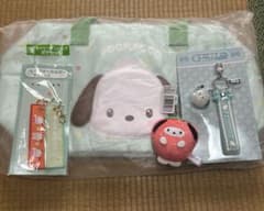 ポチャッコ　キャリーオンバッグ　キーホルダー　当たりくじのサムネイル