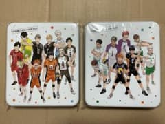 ハイキュー‼︎原画展 缶入りポストカードセット 2種のサムネイル