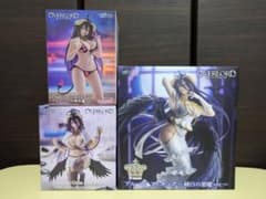 【未開封】オーバーロードアルベド 人気プライズフィギュア3点