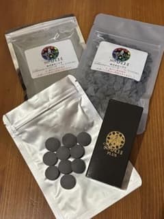 ソマチ社　SOMATCHI PLUS おまけ水素玉（小）10個 株式会社ソマチ 粉ソマチッド×1 ソマチッド×1 水素玉小×1 ソマチプラス