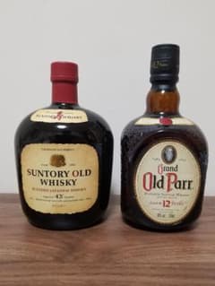 サントリー オールド ＆ オールドパー 12年 ウイスキー2本セットのサムネイル