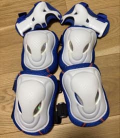 キッズ用プロテクターセット ブルー 4才〜9才用のサムネイル