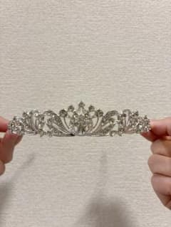 ウェディング ティアラ ラインストーン 結婚式のサムネイル