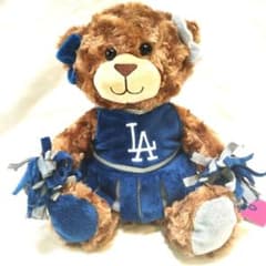 【新品】LAドジャース チアリーダー テディベア ぬいぐるみ FOCO公式 新品】LAドジャース チアリーダー テディベア ぬいぐるみ FOCO公式