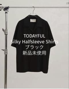 TODAYFUL Silky Halfsleeve Shirts ブラック - メルカリ