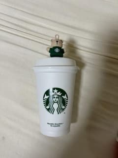 Starbucks リユーザブルカップ ベアリスタ キャップ付きのサムネイル