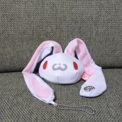チャックスGP CGP-331 汎用うさぎ 相互マスコット チャックスGP 汎用うさぎ フェイスビーズマスコット ホワイト CGP-426