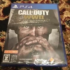 ps4 COD ww2 コールオブデューティー ワールドウォー2 新品のサムネイル