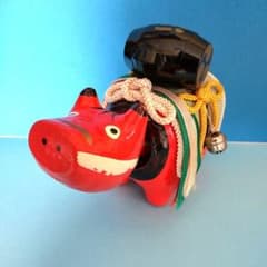 赤べこ 福べこ 会津若松 張り子 振り子 民芸品 郷土玩具 - メルカリ