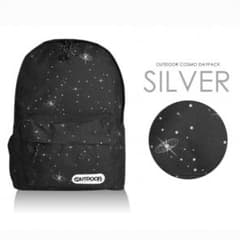 outdoor★リュック★宇宙柄シルバーのサムネイル