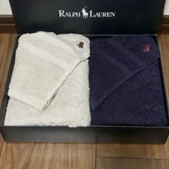 Ralph Lauren ラルフローレン タオルセット ベビー ネイビー - メルカリ