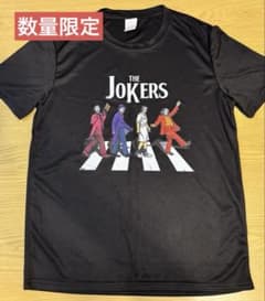 ジョーカー ドライTシャツ S ブラック 半袖 DCコミックスのサムネイル