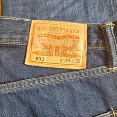 LEVI 503 ストレートデニム W29 L33のサムネイル