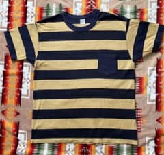 TOYS McCOY McHILL ボーダー ポケットTシャツ XLのサムネイル
