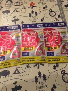 DHC 大豆イソフラボン 吸収型20日分×3セットのサムネイル