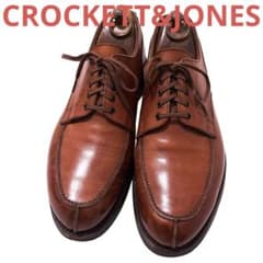 639.CROCKETT&JONES WEXFORD Uチップ ブラウン 7E 639.CROCKETT&JONES WEXFORD Uチップ ブラウン 7E - メルカリ