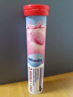 Mivolis Eisen + Vitamin C 発泡錠 20錠のサムネイル