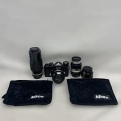 Nikon F アイレベル ブラック 後期 レンズ セット - メルカリ