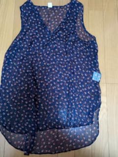 Thumbnail of OLD NAVY ネイビー 花柄 ノースリーブ M