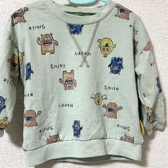 おばけトレーナー　薄手　90のサムネイル