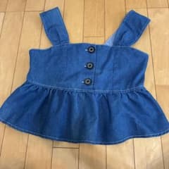 LOVETOXIC デニム ペプラム トップスのサムネイル