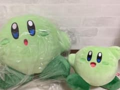 星のカービィ　ぬいぐるみ　緑　グリーンのサムネイル