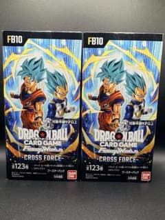 ドラゴンボール フュージョンワールド CROSS FORCE 2BOX未開封 - メルカリ