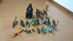 恐竜 フィギュア ゴジラ  セットのサムネイル