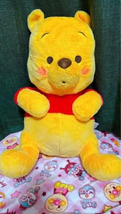 くまのプーさん fukufuku おなかいっぱい 超超BIGぬいぐるみ特大サイズのサムネイル