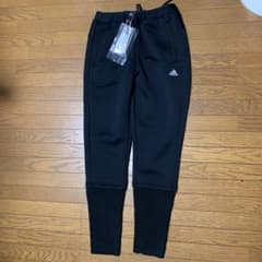 アディダス  ニット リブ パンツ ボトムス 黒 【新品】のサムネイル