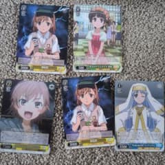 ヴァイスシュヴァルツ とある魔術の禁書目録　まとめ売り ヴァイスシュヴァルツ とある魔術の禁書目録 カード5枚セット | Mercari