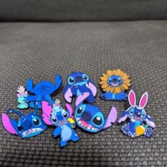 スティッチ ピンバッジ 7点セット - メルカリ