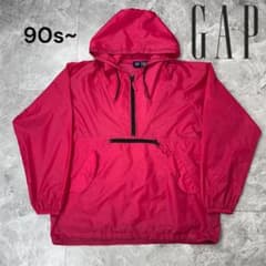 【激レア！】90s OLDGAP ギャップナイロンアノラックパーカー ピンク M 激レア！】90s OLDGAP ギャップナイロンアノラックパーカー ピンク M