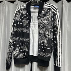 美品】adidas Originals ペイズリー柄 トラックジャケット - メルカリ