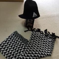 メンズストール ニット帽のサムネイル