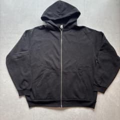 usa製Los Angeles Apparel 14oz ジップパーカー 黒 - メルカリ