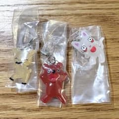 ノンタン　めじるしアクセサリー 3点セット ガチャのサムネイル