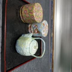 和紙工芸品 茶器セットのサムネイル