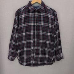 80s ペンドルトン USA製 ウール チェックシャツ M タータンチェック