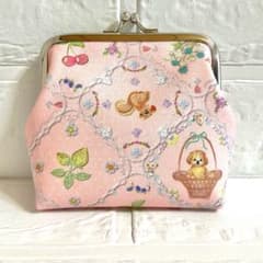 ハンドメイド がま口財布 ユキエモン アイシングキューブ - メルカリ