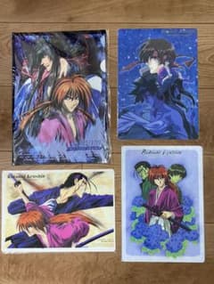るろうに剣心　クリアファイル&下敷きセットのサムネイル