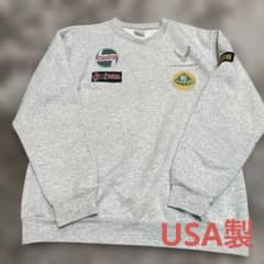 USA製USAF アメリカ空軍 スウェットUSA製 M グレー