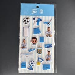 サッカー　FIFA アルゼンチン代表　メッシ　アルバレス　マルティネス　シールのサムネイル