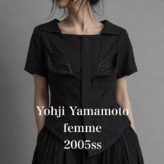 希少Yohji Yamamoto FEMME 05SS レース リネンジャケット 希少Yohji Yamamoto FEMME 05SS レース リネンジャケット - メルカリ