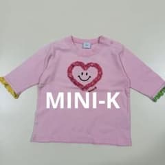 MINI-K ベビー 長袖カットソー　ピンク 90cm