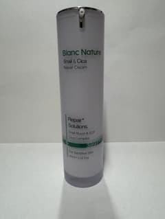 フェイスクリーム Blanc Nature Snail & Cica Repair Cream Blanc Nature Snail & Cica Repair Cream - メルカリ