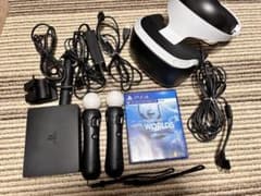 PlayStation VR + Moveコントローラー2本＋ソフトのサムネイル