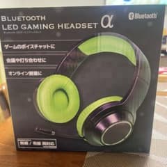 【有線・無線両対応】Bluetooth LED GAMING HEADSET αのサムネイル